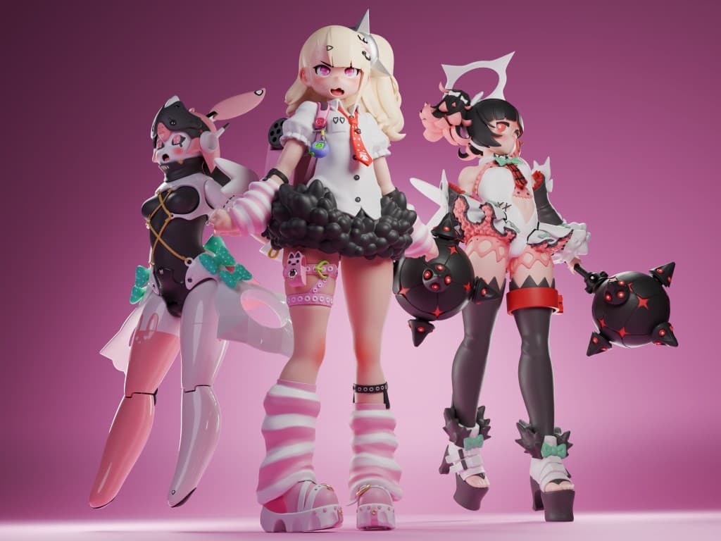 3D Character Art Services